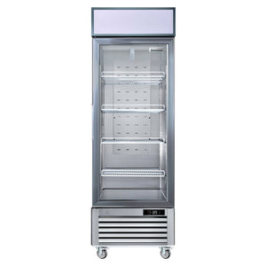 Bellaro Commercial 27 in. 23 cu. ft. Convertible Glass Door Merchandiser