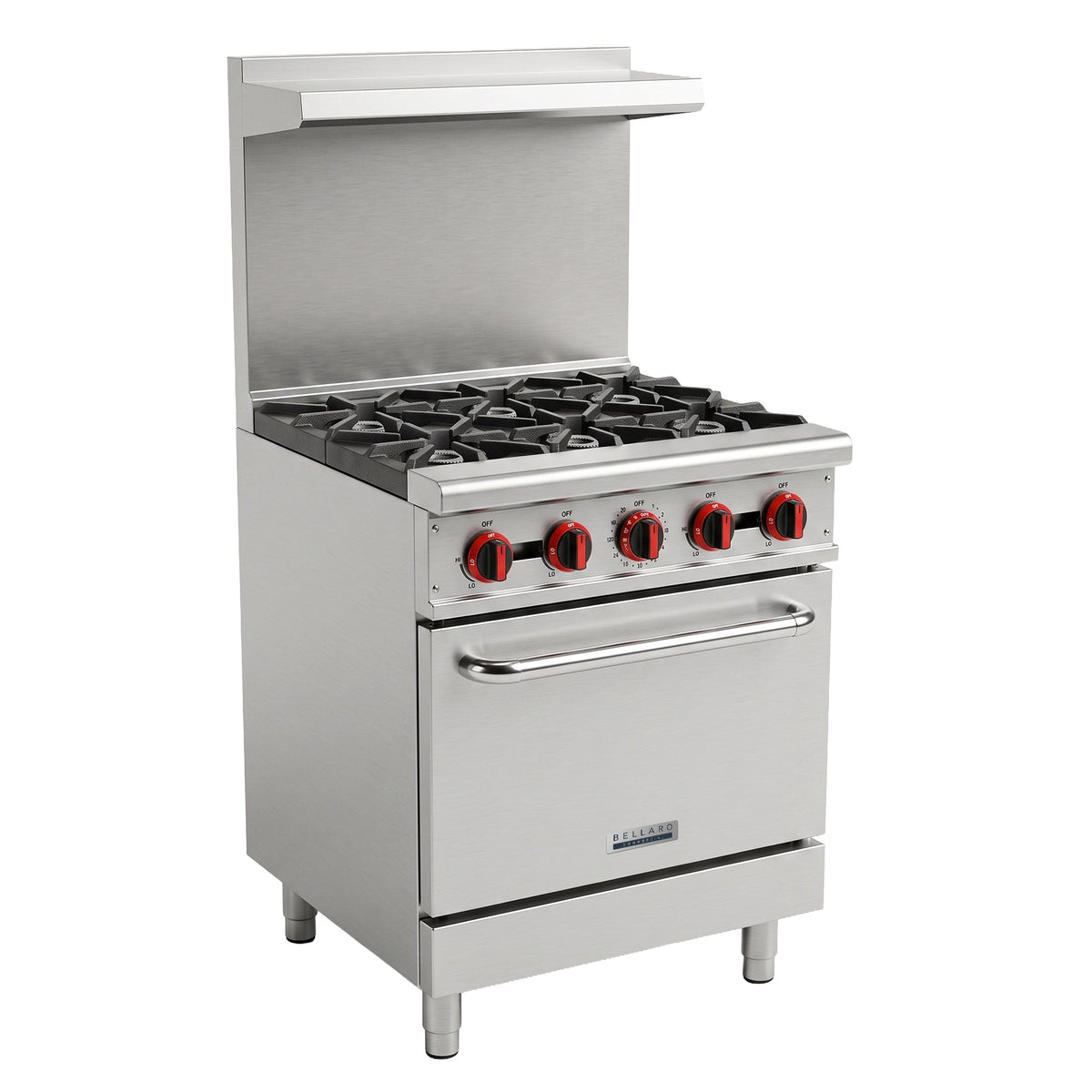 Bellaro Commercial 24 in. Gas Range