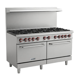 Bellaro Commercial 10 Burner Gas Range with Oven