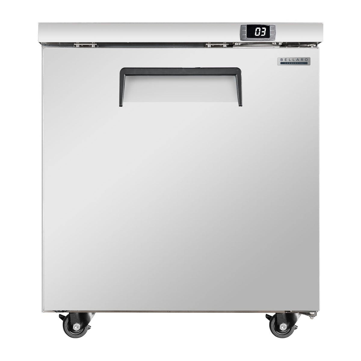 Bellaro Commercial 7.2 cu.ft. Stainless Steel Undercounter Commercial Freezer/Refrigerator