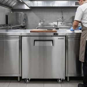 Bellaro Commercial 7.2 cu.ft. Stainless Steel Undercounter Commercial Freezer/Refrigerator