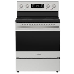 Bellaro 30 in. 5.0 cu. ft. Rear Control Electric Range, Stainless Steel