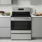 Bellaro 30 in. 5.0 cu. ft. Rear Control Electric Range, Stainless Steel