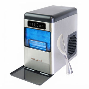 Bellaro Crunchy Chewable Nugget Ice Maker, Stainless Steel