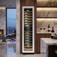 Bellaro 111-Bottle Dual-Zone Wine Fridge, 18 in., Black