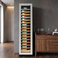 Bellaro 112-Bottle Single-Zone Wine Fridge, 18 in., Black
